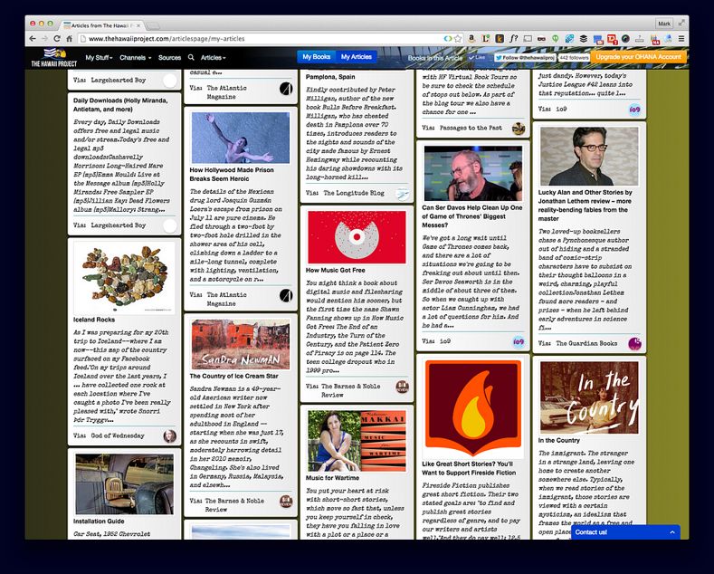 A personalized stream of Books & Articles from The