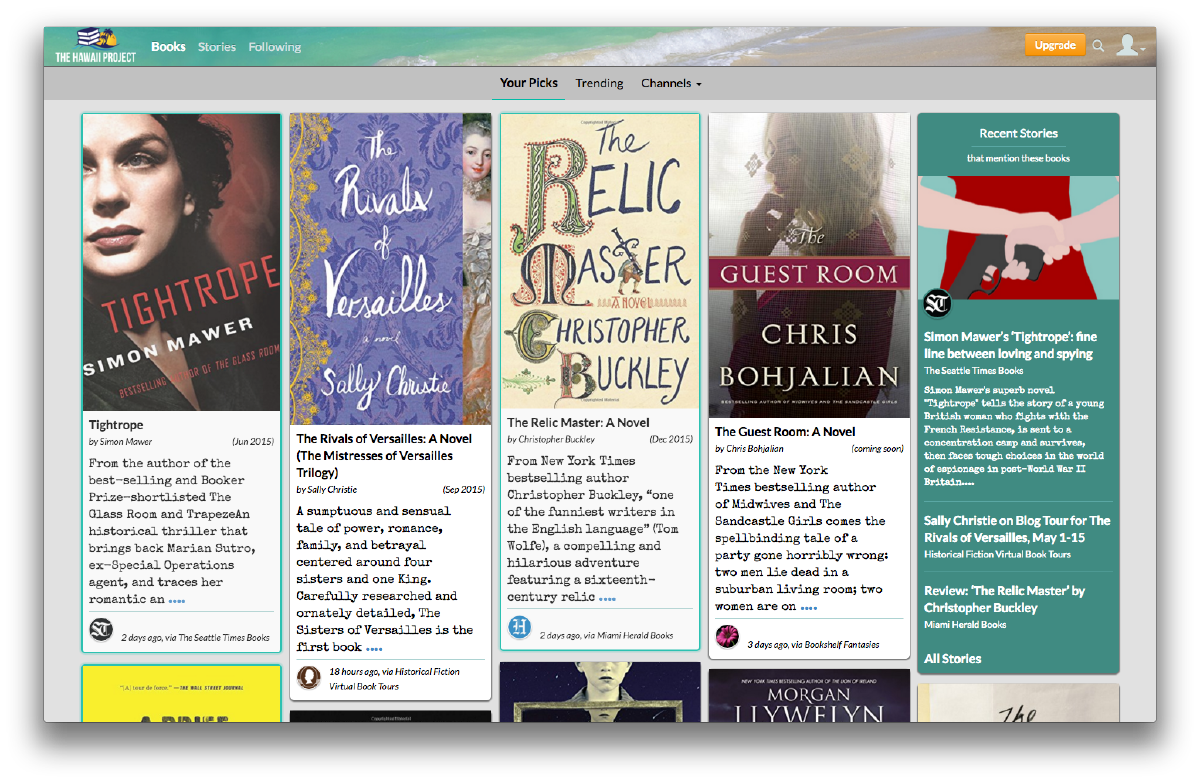 A big redesign at The Hawaii Project