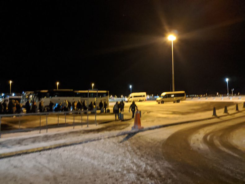 Waiting for the galactic bus