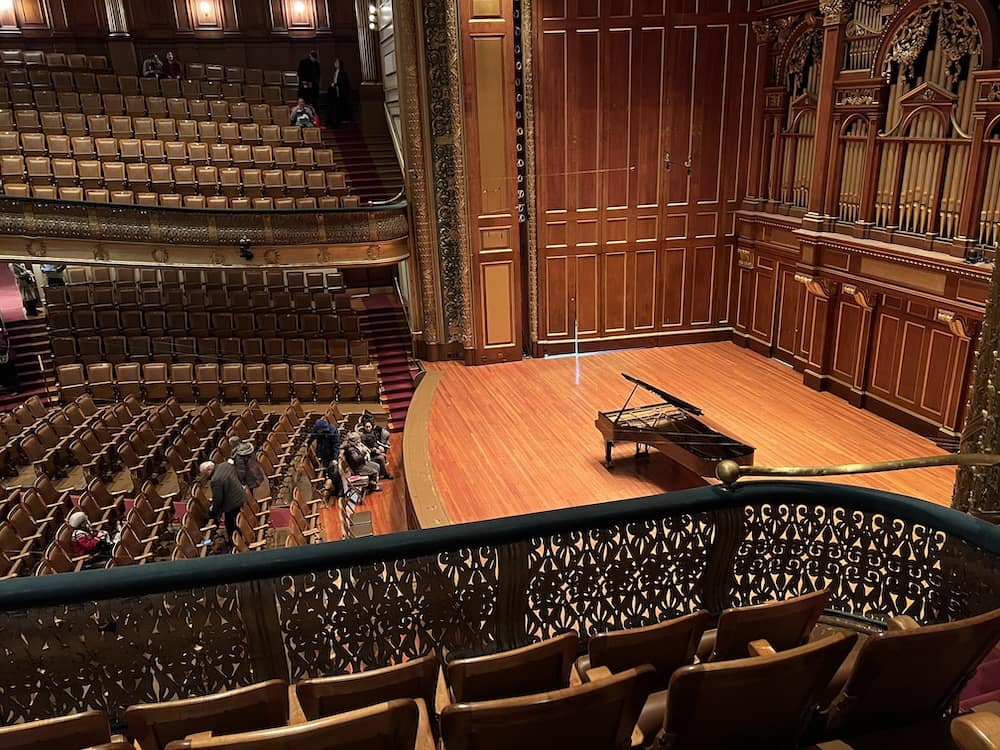 Jordan Hall Hélène Grimaud @ Jordan Hall · Mark Watkins