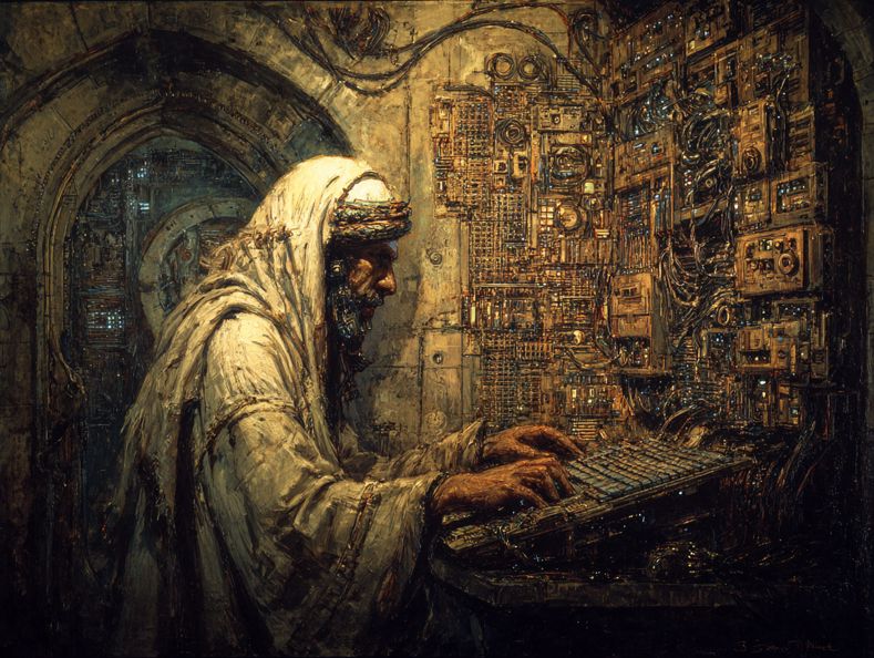 He worked steadily. His fingers knew what he neede